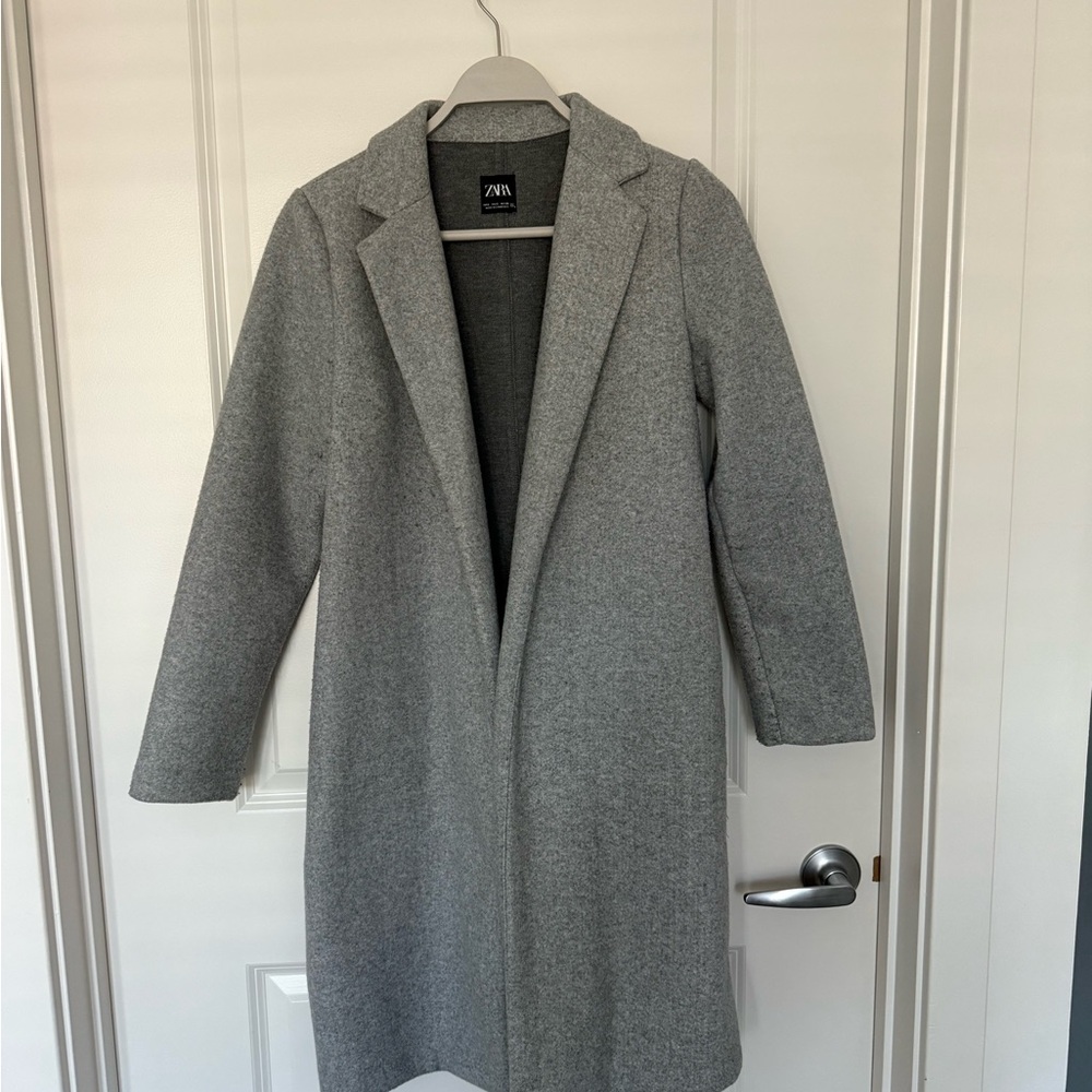 Zara Gray Women's Pea Coat